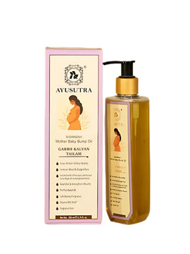 Nisargah Mothers Baby Bump Oil – Garbh Kalyan Tailam (200 ml)