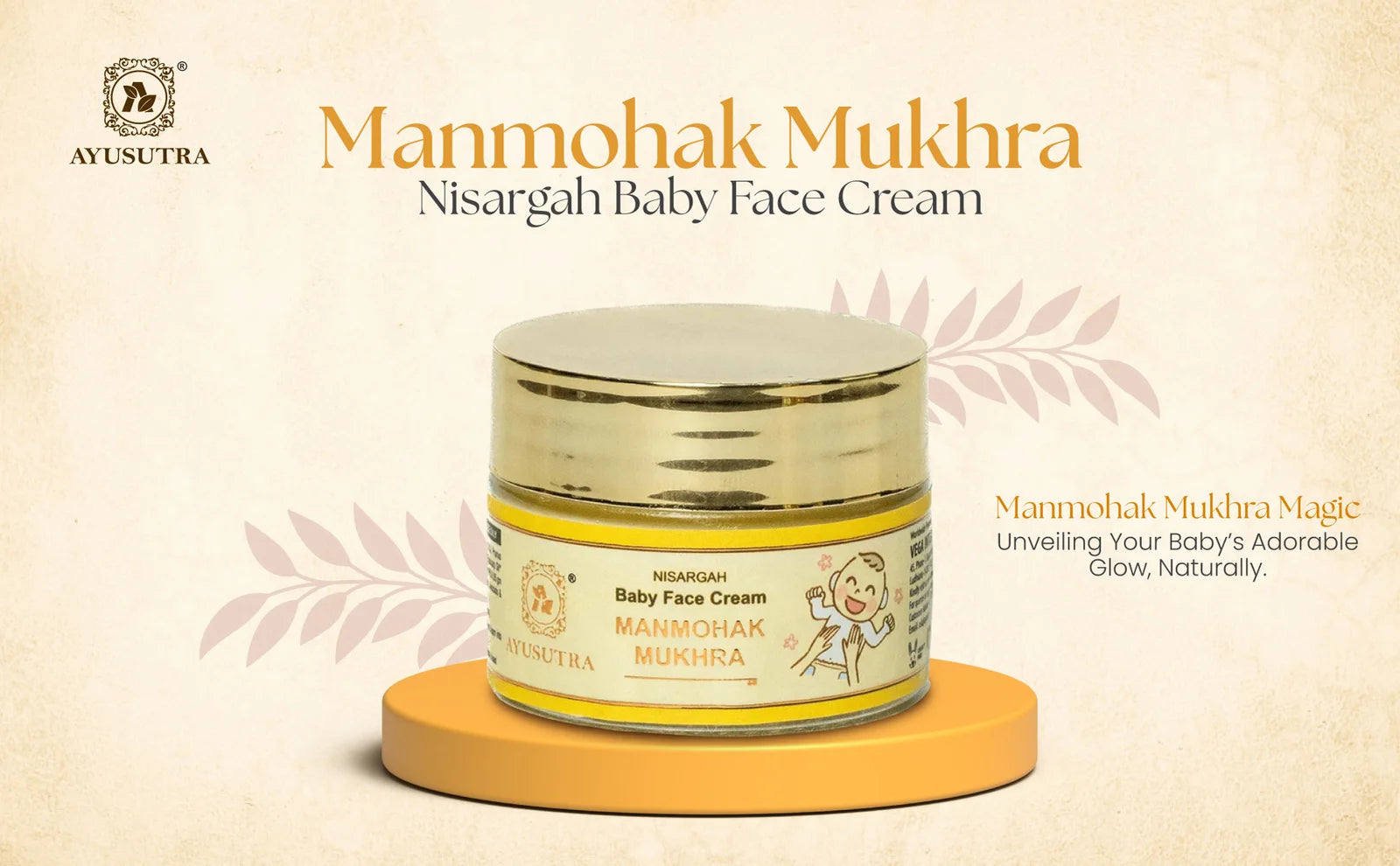 Nisargah Baby Face Cream – Manmohak Mukhra (50 grms)