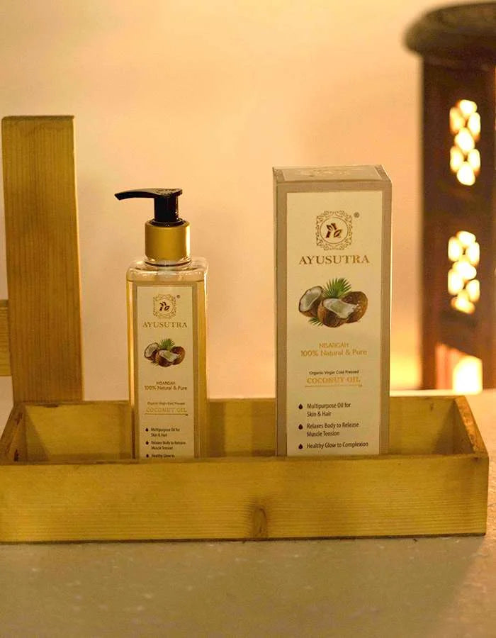 Organic Virgin Cold Pressed Coconut Oil (200 ml)